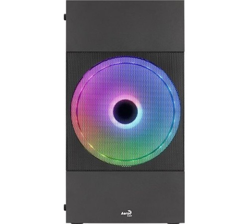 Корпус Aerocool Atomic Lite-G-BK-v2 черный без БП ATX 1x120mm 2xUSB2.0 1xUSB3.0 audio