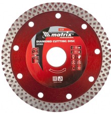 Диск алмазный по керам. Matrix 73124 d=125мм d(посад.)=22.2мм (угловые шлифмашины) (упак.:1шт)