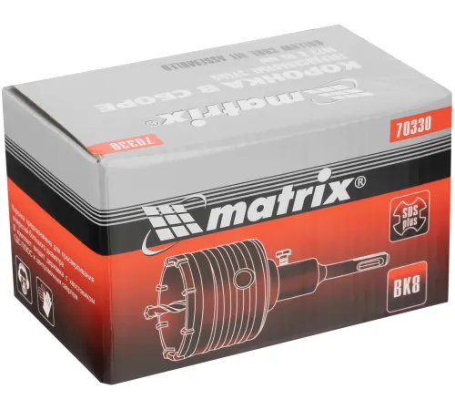 Коронка в сборе М22 х 65 мм, SDS PLUS// Matrix Коронка в сборе М22 х 65 мм, SDS PLUS// Matrix
