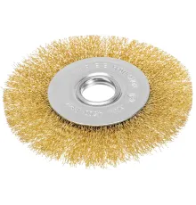 Щетка дисковая по мет. Matrix 74656 d=125мм d(посад.)=22.2мм (угловые шлифмашины) (упак.:1шт)