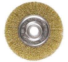 Щетка дисковая по мет. Matrix 74664 d=150мм d(посад.)=22.2мм (угловые шлифмашины) (упак.:1шт)