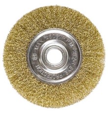 Щетка дисковая по мет. Matrix 74664 d=150мм d(посад.)=22.2мм (угловые шлифмашины) (упак.:1шт)