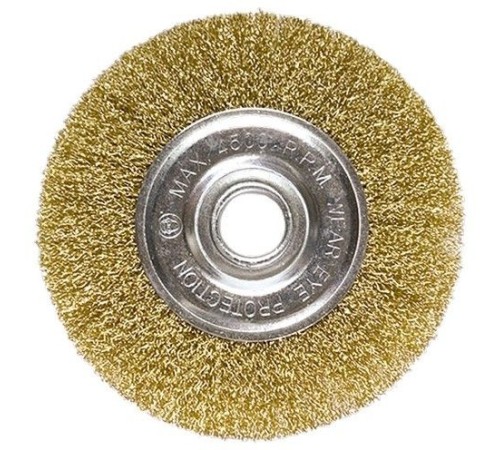 Щетка дисковая по мет. Matrix 74664 d=150мм d(посад.)=22.2мм (угловые шлифмашины) (упак.:1шт)