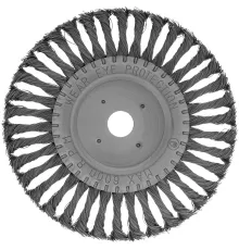 Щетка дисковая по мет. Matrix 74638 d=200мм d(посад.)=22.2мм (угловые шлифмашины) (упак.:1шт)