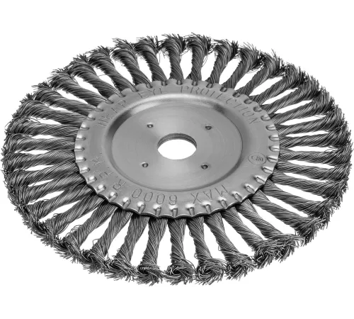 Щетка дисковая по мет. Matrix 74638 d=200мм d(посад.)=22.2мм (угловые шлифмашины) (упак.:1шт)