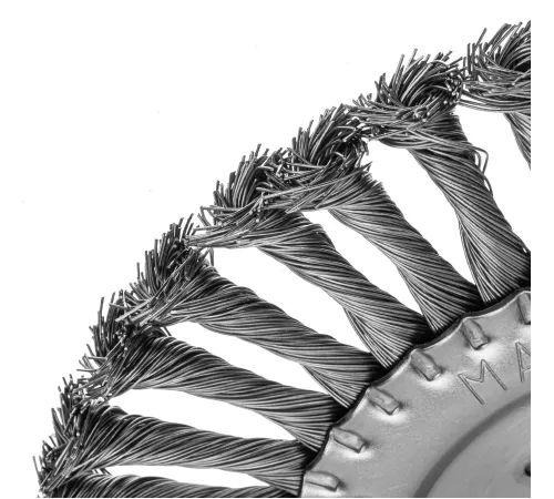 Щетка дисковая по мет. Matrix 74638 d=200мм d(посад.)=22.2мм (угловые шлифмашины) (упак.:1шт)