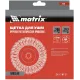 Щетка дисковая по мет. Matrix 74638 d=200мм d(посад.)=22.2мм (угловые шлифмашины) (упак.:1шт)