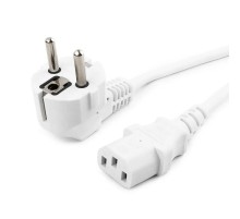 Кабель питания Cablexpert PC-186-1-3 белый, 1.8м, Schuko(S22) - C13, Сечение провода 3x1кв.мм, с заземлением, без индивидуальной упаковки (сборка)