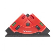 Уровень лазер. Matrix 35007 цв.луч. красный 2луч.