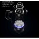 Чайник электрический Polaris PWK 1725CGLD 1.7л. 2200Вт серебристый матовый (корпус: стекло)