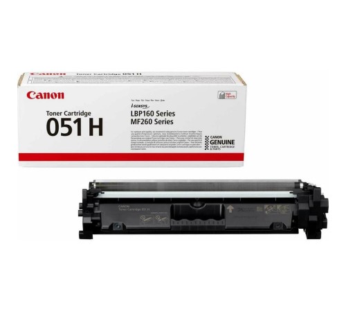 Тонер-картридж Canon 051 H 2169C002 для LBP162dw/MF269dw/MF267dw/MF264dw 4100 стр. м