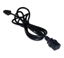 Кабель Lanmaster LAN-PP19/20-2.0-BK проводник.:3x1.5мм2 2м 220В 16А черный