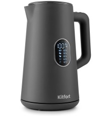 Чайник электрический Kitfort KT-6115-2 1.5л. 1800Вт серый (корпус: пластик)