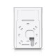 Точка доступа Wi-Fi Ubiquiti UniFi 7 AP Pro Wall Точка доступа 2,4+5+6 ГГц, Wi-Fi 7, 2х2 MIMO, PoE+, 1х 2,5G RJ45