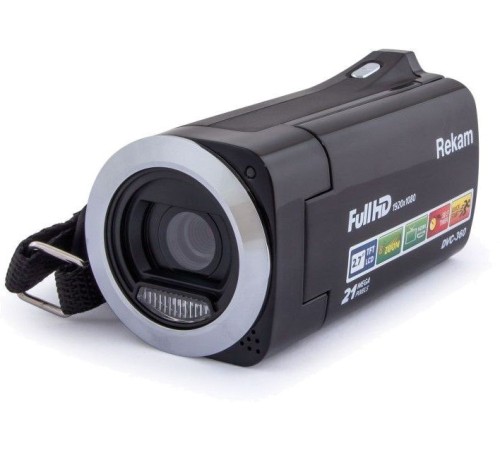 Видеокамера Rekam DVC-360 черный IS el 3" 1080p SDHC+MMC Flash/Flash Видеокамера Rekam DVC-360 черный IS el 3" 1080p SDHC+MMC Flash/Flash