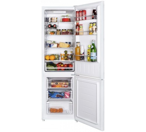 Холодильник Maunfeld MFF176SFW белый (двухкамерный)