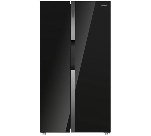 Холодильник Maunfeld MFF177NFB черный (двухкамерный)