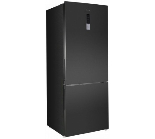 Холодильник Maunfeld MFF1857NFSB черный (двухкамерный)