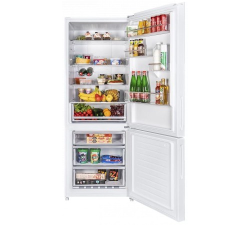 Холодильник Maunfeld MFF1857NFW белый (двухкамерный)