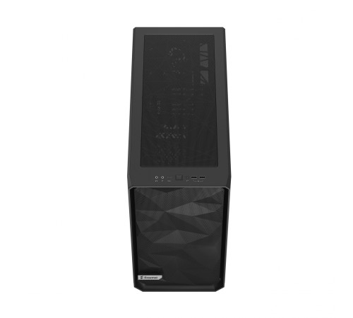 Корпус Fractal Design Meshify 2 Black Solid черный без БП E-ATX 5x120mm 4x140mm 2xUSB3.0 audio bott PSU