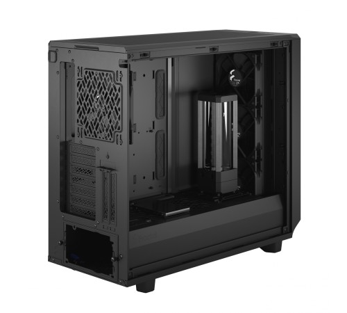 Корпус Fractal Design Meshify 2 Black Solid черный без БП E-ATX 5x120mm 4x140mm 2xUSB3.0 audio bott PSU