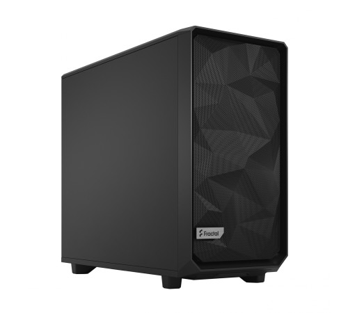 Корпус Fractal Design Meshify 2 Black Solid черный без БП E-ATX 5x120mm 4x140mm 2xUSB3.0 audio bott PSU