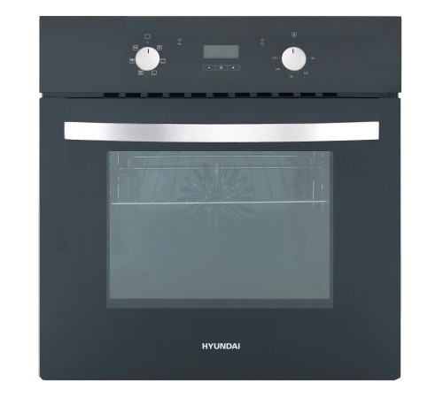 Духовой шкаф Электрический Hyundai HEO 6642 BG черный