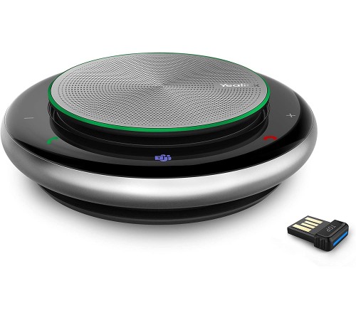 Спикерфон Yealink CP700 with dongle UC серебристый Спикерфон Yealink CP700 with dongle UC серебристый