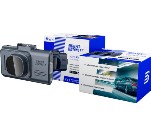 Видеорегистратор Silverstone F1 CityScanner черный 2Mpix 1296x2304 1296p 140гр. GPS MSTAR AIT8339 Видеорегистратор Silverstone F1 CityScanner черный 2Mpix 1296x2304 1296p 140гр. GPS MSTAR AIT8339