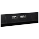 Подставка для ноутбука Digma D-NCP170-4 17"390x280x28мм 2xUSB 4x 70/125ммFAN 750г черный