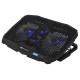 Подставка для ноутбука Digma D-NCP170-4 17"390x280x28мм 2xUSB 4x 70/125ммFAN 750г черный
