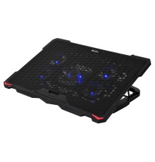 Подставка для ноутбука Digma D-NCP180-5 18"415x295x25мм 2xUSB 5x 79/150ммFAN 850г черный