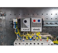 Шкаф коммутационный ЦМО (ШТВ-Н-15.6.3-4ААА-Т1) настенный 15U 600x300мм пер.дв.металл несъемн.бок.пан. 150кг серый 57кг 800мм IP54 с вентилятором с нагревателем укомплектованный