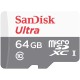 Флеш карта microSDXC 64Gb Class10 Sandisk SDSQUNR-064G-GN3MN Ultra Light w/o adapter
