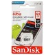 Флеш карта microSDXC 64Gb Class10 Sandisk SDSQUNR-064G-GN3MN Ultra Light w/o adapter