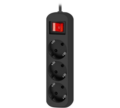 Defender Удлинитель G330 3.0 м, 3 розетки [99334] выключатель, с заземлением