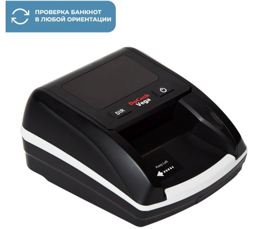Детектор банкнот DoCash Vega 13566 автоматический рубли АКБ