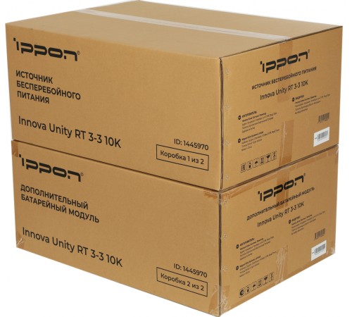 Источник бесперебойного питания Ippon Innova Unity RT 3-3 10K 10000Вт 10000ВА черный Источник бесперебойного питания Ippon Innova Unity RT 3-3 10K 10000Вт 10000ВА черный
