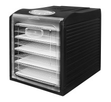 Сушка для фруктов и овощей Hyundai HYFD-P1801 18под. 700Вт черный