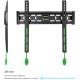 Кронштейн для телевизора Onkron FM5 черный 32"-65" макс.57кг настенный фиксированный