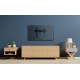 Кронштейн для телевизора Onkron FM5 черный 32"-65" макс.57кг настенный фиксированный