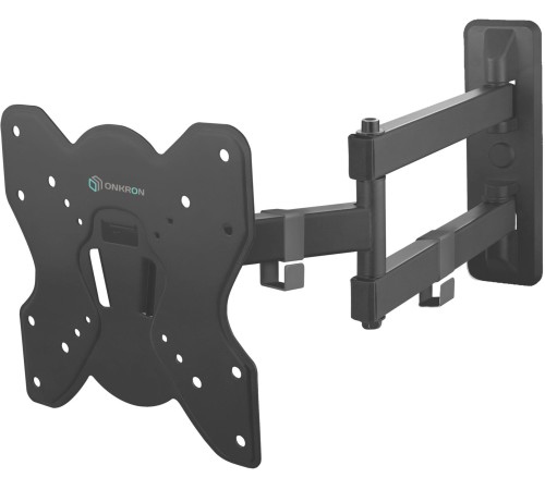 Кронштейн для телевизора Onkron M4S черный 17"-43" макс.35кг настенный поворот и наклон Кронштейн для телевизора Onkron M4S черный 17"-43" макс.35кг настенный поворот и наклон