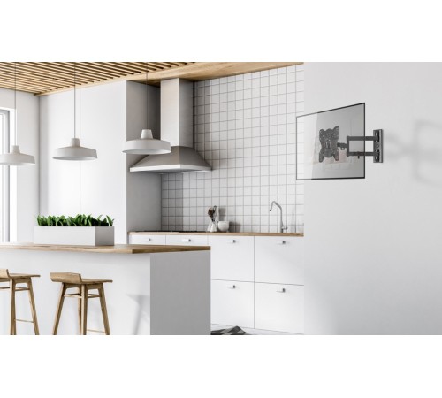Кронштейн для телевизора Onkron M4S черный 17"-43" макс.35кг настенный поворот и наклон Кронштейн для телевизора Onkron M4S черный 17"-43" макс.35кг настенный поворот и наклон