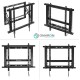 Кронштейн для телевизора Onkron PRO7M черный 40"-70" макс.45кг настенный наклонно-выдвижной