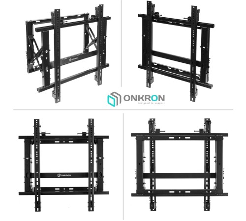 Кронштейн для телевизора Onkron PRO7G черный 32"-70" макс.50кг настенный наклонно-выдвижной