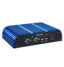 Промышленный компьютер Shuttle BPCAL03 ,  i5-1245UE, DDR5-4800, 150W external adapter, 2 x RJ-45, 3 x RS 232