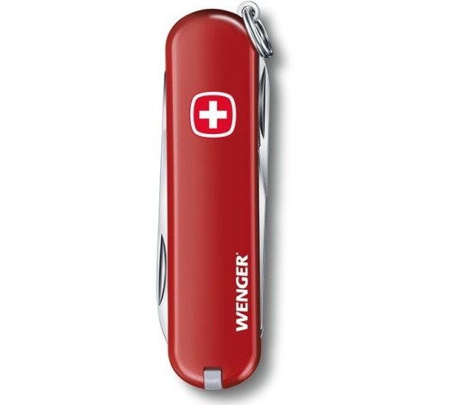 Нож перочинный Victorinox Wenger (0.6423.91) 65мм 7функций красный карт.коробка