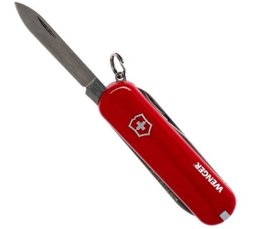 Нож перочинный Victorinox Wenger (0.6423.91) 65мм 7функций красный карт.коробка