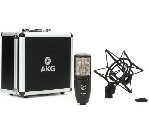 Микрофон проводной AKG P220 черный