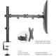 Кронштейн для мониторов Onkron D121E черный 10"-32" макс.8кг настольный поворот и наклон